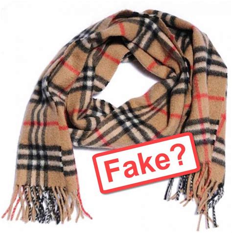 burberry fake schal erkennen|burberry logo scarf.